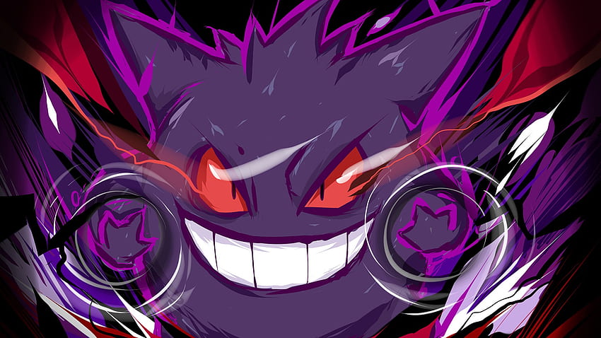 Free download Shiny Mega Gengar commission by Gemini [1024x768