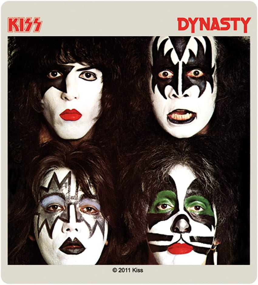 Pegatina Kiss Dynasty Album Cover Art Face Portrait Rock Metal Music Band Calcomanía: Amazon.es: Bricolaje y herramientas fondo de pantalla del teléfono