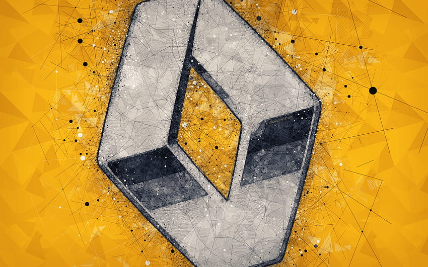 Équipe de Formule 1 Renault Sport, , art, logo Fond d'écran HD
