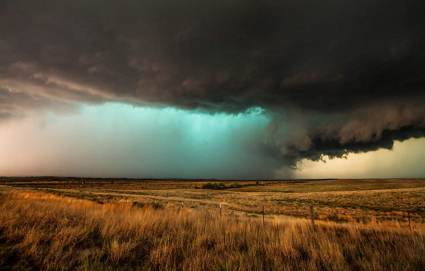 nuvens, tempestade, tempestade, planície, furacão, mau tempo, Texas para, seção фильмы papel de parede HD