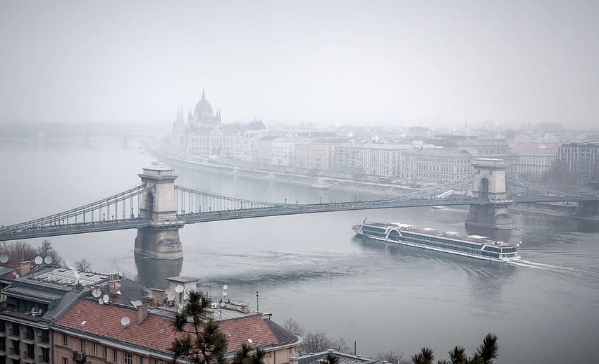 danube , latar belakang, Sungai Danube Wallpaper HD