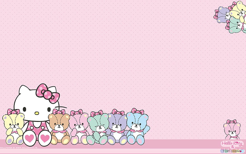 Hello Kitty Hello Kitty Cute - Hello Kitty แล็ปท็อป Hello Kitty น่ารัก วอลล์เปเปอร์ HD