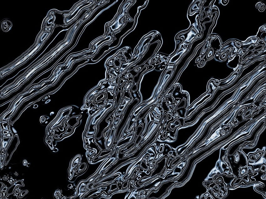 Liquid Metal Veins: Abstract HD wallpaper