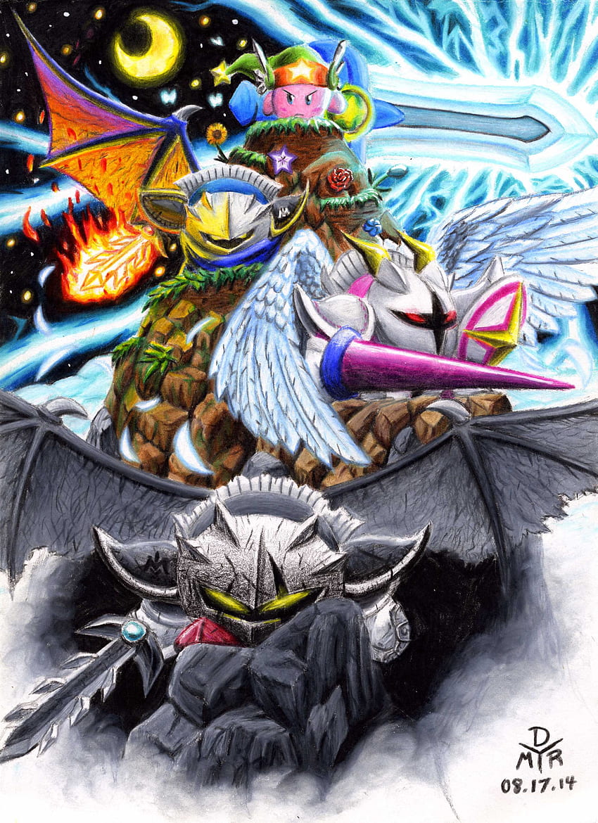 Knightmare. Kirby character, Kirby art, Kirby memes, Dark Meta Knight HD phone wallpaper