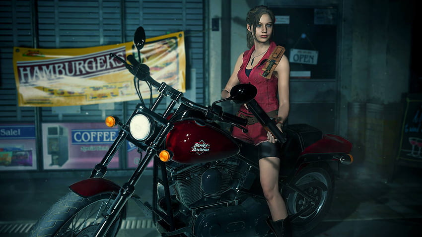 Claire Redfield Resident Evil 2 Remake papel de parede HD