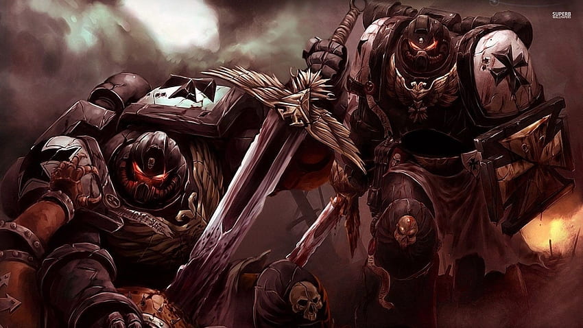 Schwarze Templer - Warhammer 40.000 - Spiel - HD-Hintergrundbild