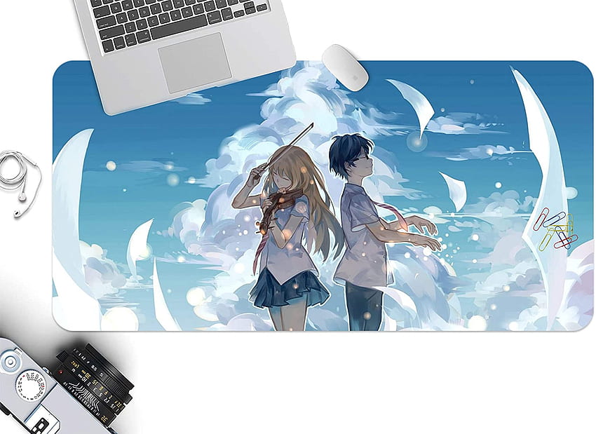 3D Your Lie In April 617 Japan Anime Non Slip Office Desk Mouse Mat Game AJ CA Sunday (W60cmxH30cm()) : Office Products HD wallpaper