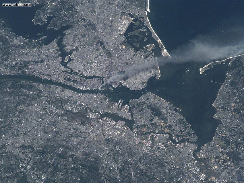 9/11 From Space, 2001, September 11, 9 11, 11 September HD wallpaper