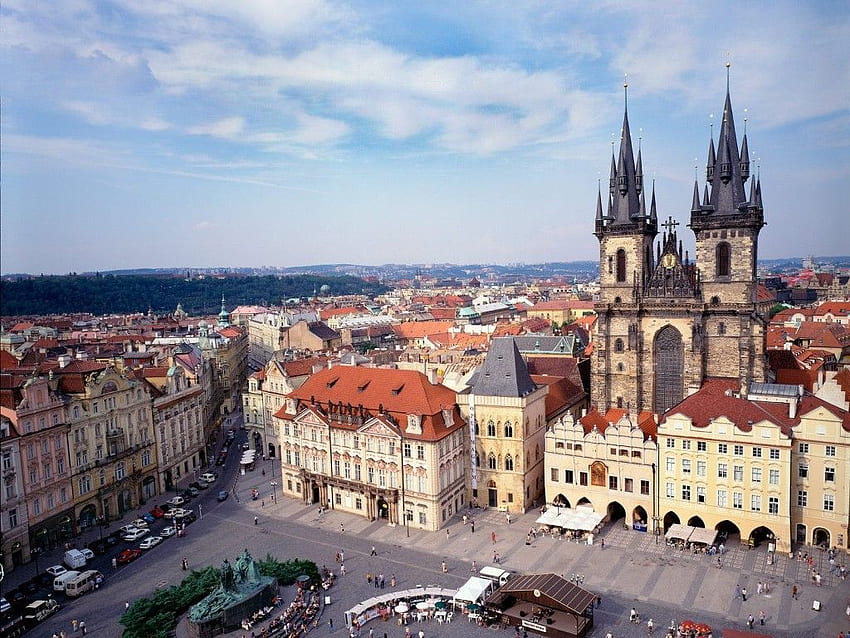 Prag Kalesi. Avrupa gezisi. Prag, Kaleler ve Çek HD duvar kağıdı