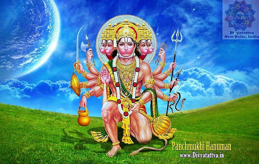 Hanumanji, Panchamukha Hanuman HD wallpaper