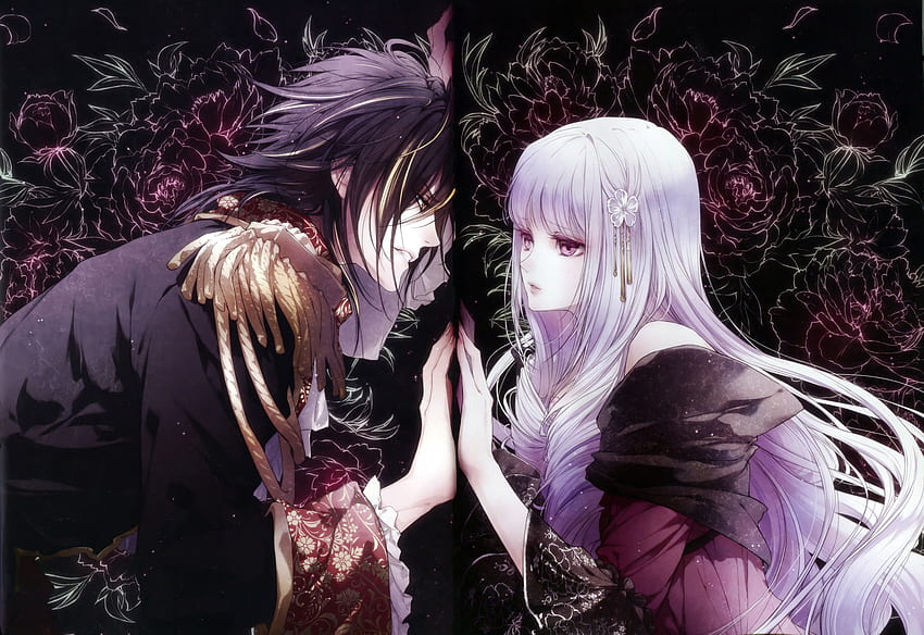 Gothic Anime, Gothic Couple HD wallpaper