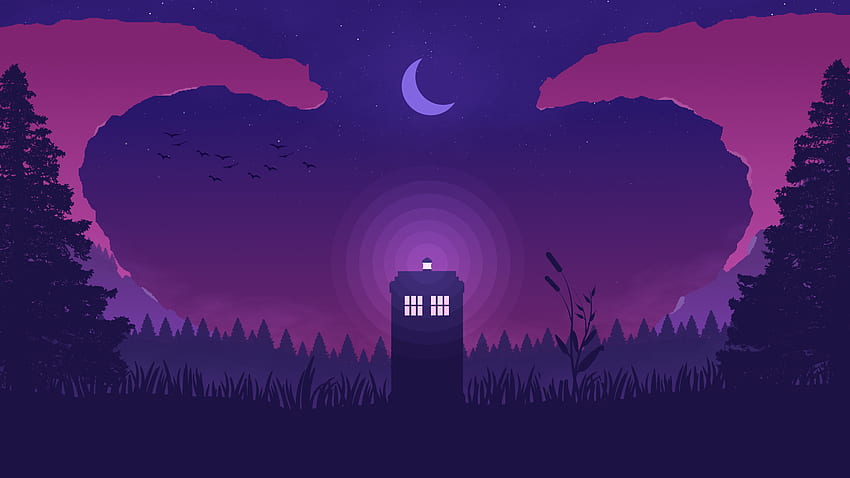 Doctor Who Minimal Art 1440P Resolución, minimalista, y , Doctor Who Art fondo de pantalla