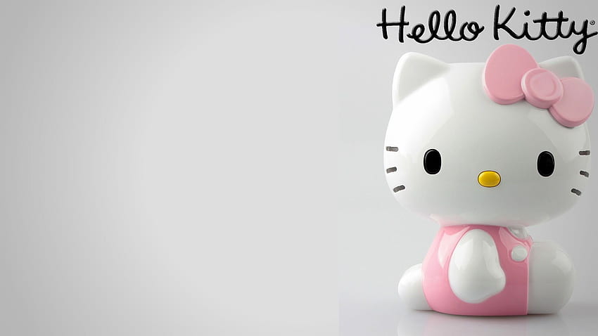 Figurine Hello Kitty blanche et rose, Hello Kitty, chatons, chat, Hello Kitty Star Wars Fond d'écran HD