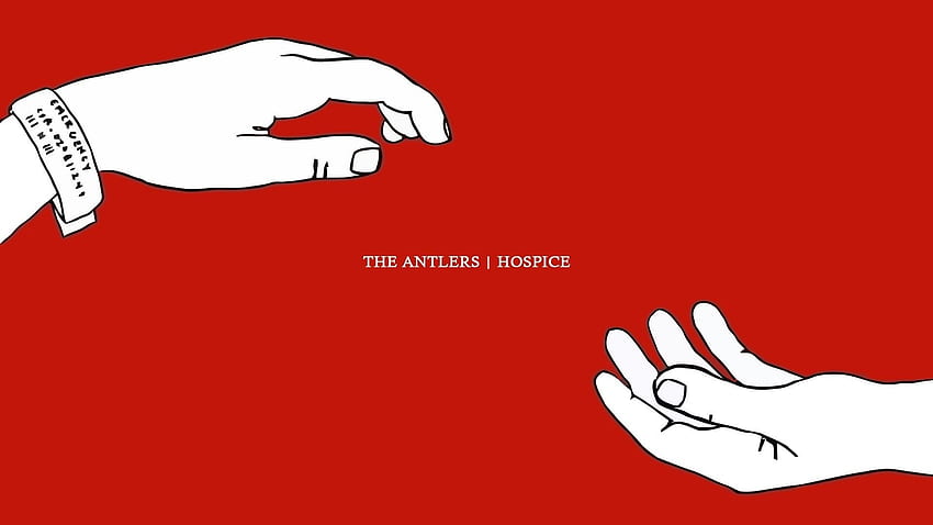 Rock The Antlers Niezależne proste tło - Antlers Hospice -, Indie Aesthetic PC Tapeta HD