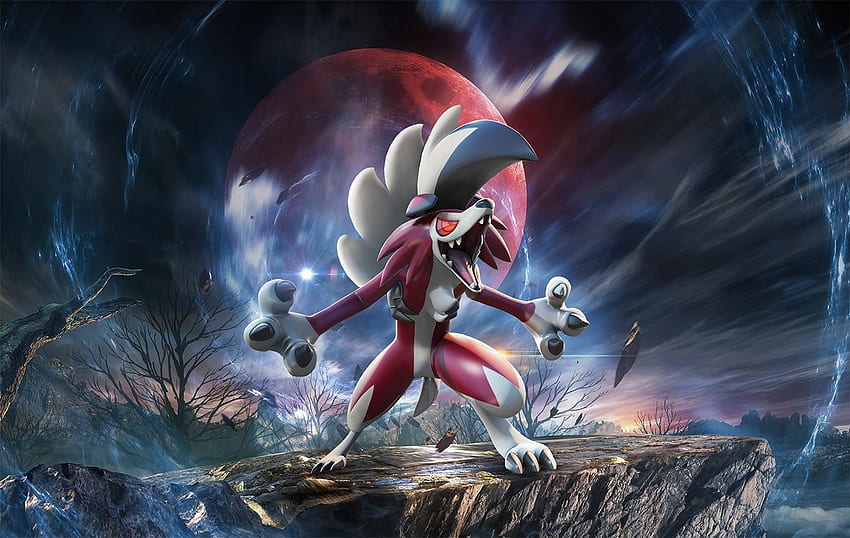 Download Lycanroc Sun Wallpaper  Wallpaperscom