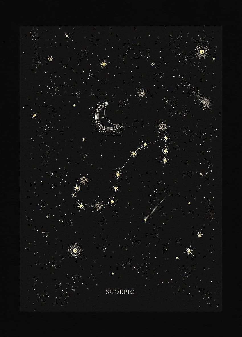 Akrep Takımyıldızı. Yengeç takımyıldızı dövmesi, Yengeç takımyıldızı ve Akrep takımyıldızı dövmeleri HD telefon duvar kağıdı