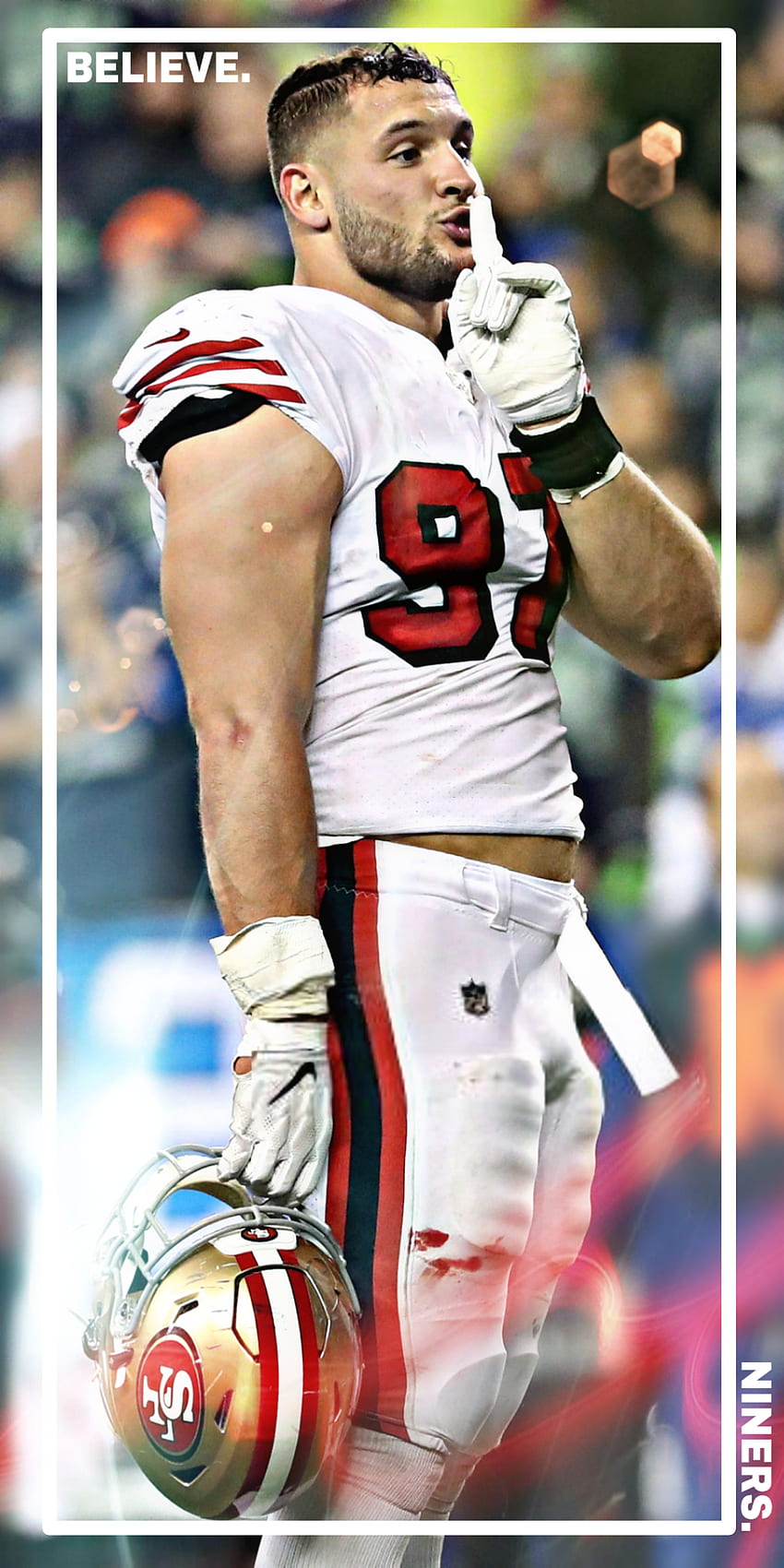 Nick Bosa 49ers wallpaper by thynx  Download on ZEDGE  d69c
