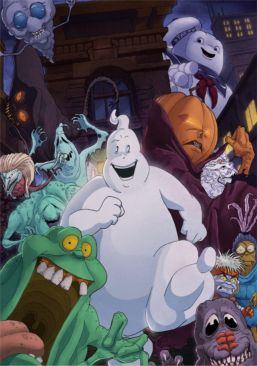 A verdadeira capa de quadrinhos dos Caça-Fantasmas por T RexJones. Caça-fantasmas, Os verdadeiros Caça-Fantasmas, Desenhos animados dos anos 80 Papel de parede de celular HD