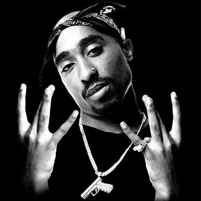 Gangster Raper Tupac Shakur, Tupac Shakur West Coast Tapeta na telefon HD