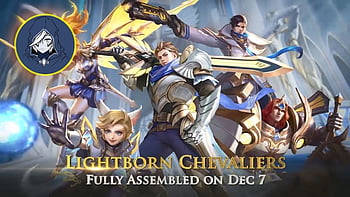 Lightborn Chevaliers, lightborn, mobile legends, HD phone