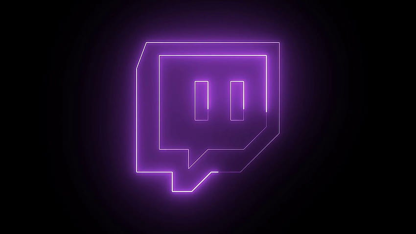 Twitch Neon Logo Loop Animation by HD wallpaper