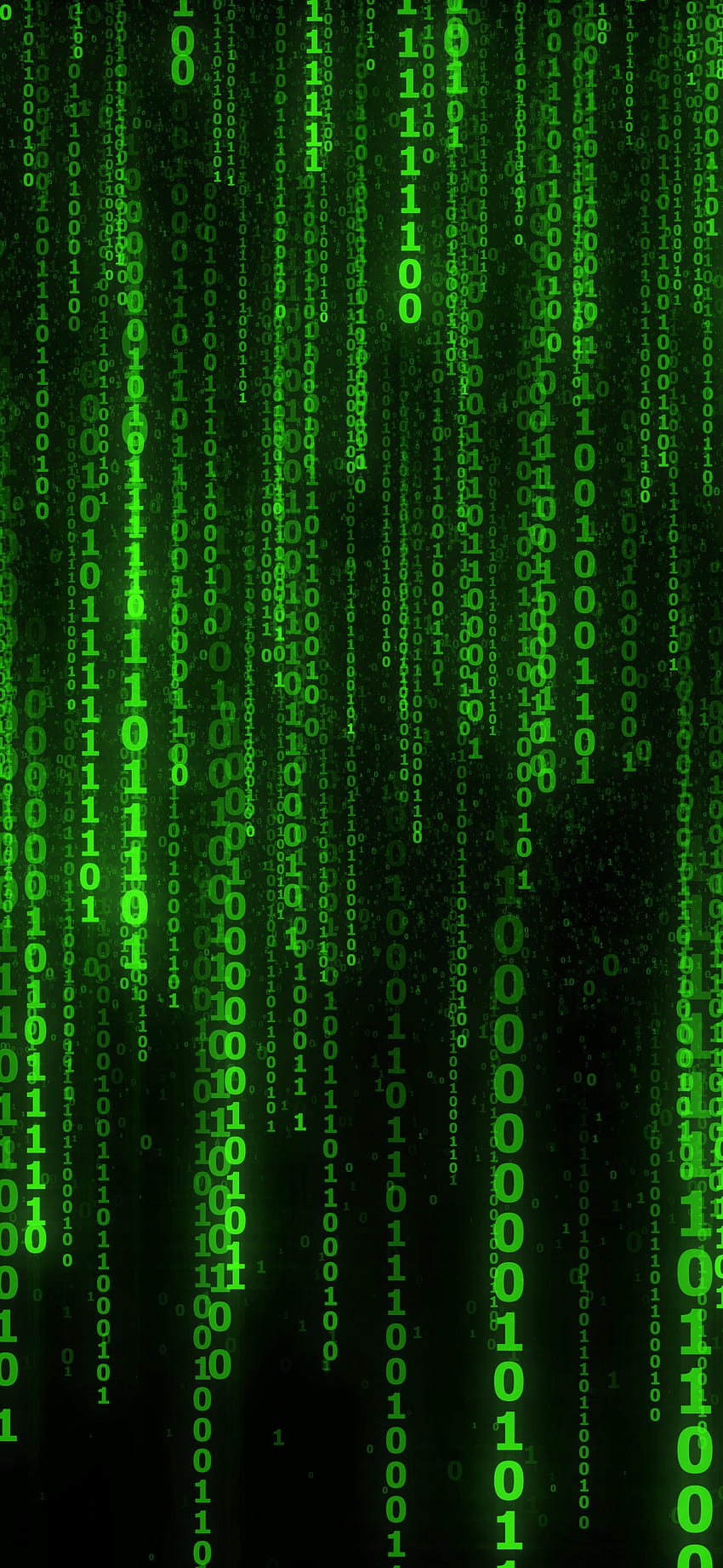 Código Matrix, Números, Verde, - Uns E Zeros Legal - Papel de parede de celular HD