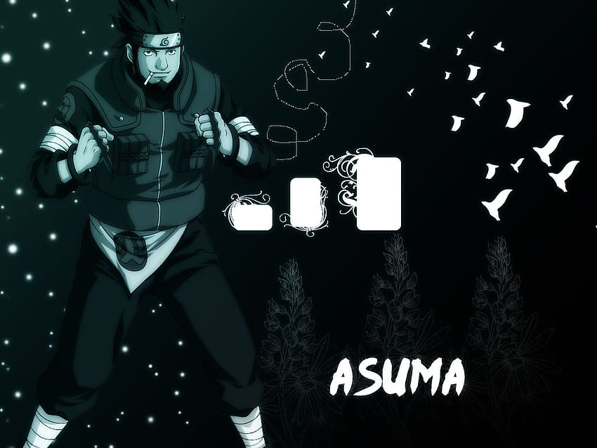 BEST NARUTO : Asuma Sarutobi - and Scan HD wallpaper