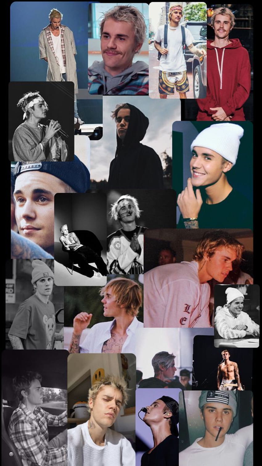 Justin Biber. Justin Bieber, j'aime Justin Bieber, Justin Bieber, Justin Bieber Collage Fond d'écran de téléphone HD