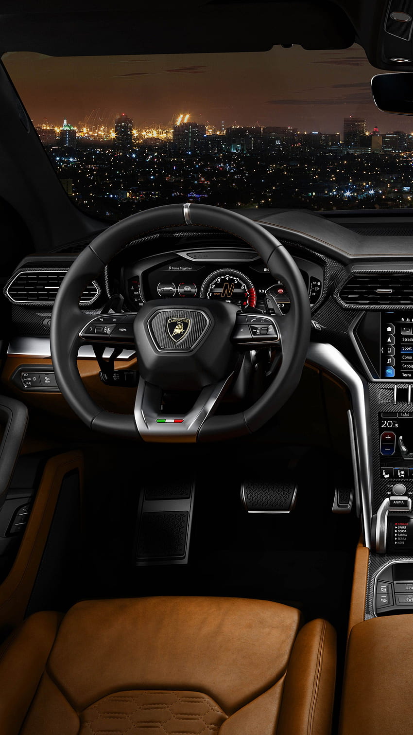 Lamborghini Urus, 2018 Cars, , interior, , Cars HD phone wallpaper