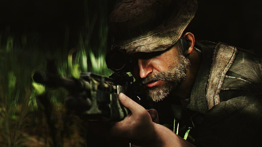 John Price and Background, Captain Price HD wallpaper