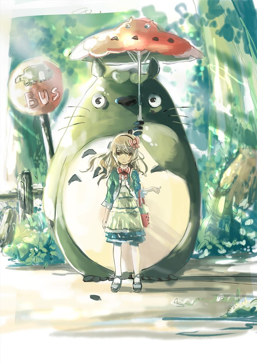 Tonari no Totoro (My Neighbor Totoro) Mobile, My Friend Totoro HD phone wallpaper