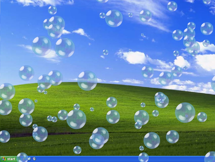 pc bubbles, computer, homepage, bubbles, pc HD wallpaper