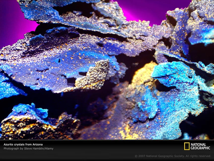 Azurit, Arizona, Gestein, Mineralien HD-Hintergrundbild