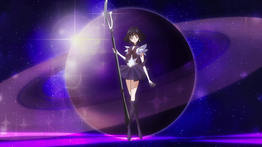 My Shiny Toy Robots: Anime REVISÃO: Sailor Moon Crystal Season 3, Sailor Saturn Aesthetic papel de parede HD