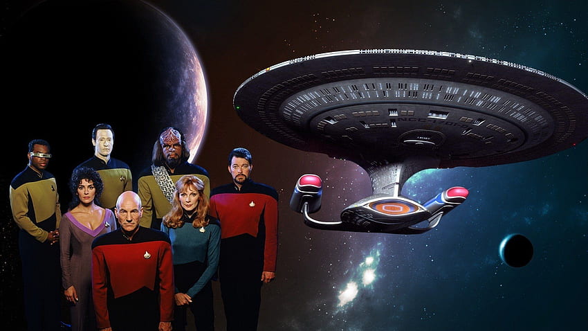 Star Trek : l'arrière-plan de la prochaine génération. Voir, commenter et noter - . Star trek, Star trek klingon, Navires Star trek, Star TrekLa prochaine génération Fond d'écran HD
