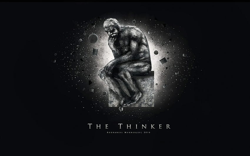 The Thinker by UltraShiva [] pour votre , Mobile & Tablet. Découvrez Le Penseur. Le Penseur , Le Hobbit La Comté , L'Histoire Le Jaune Fond d'écran HD