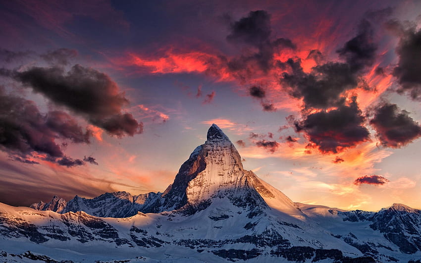 Dağlar Alpler Macbook Pro Retina , , Arka Plan ve HD duvar kağıdı
