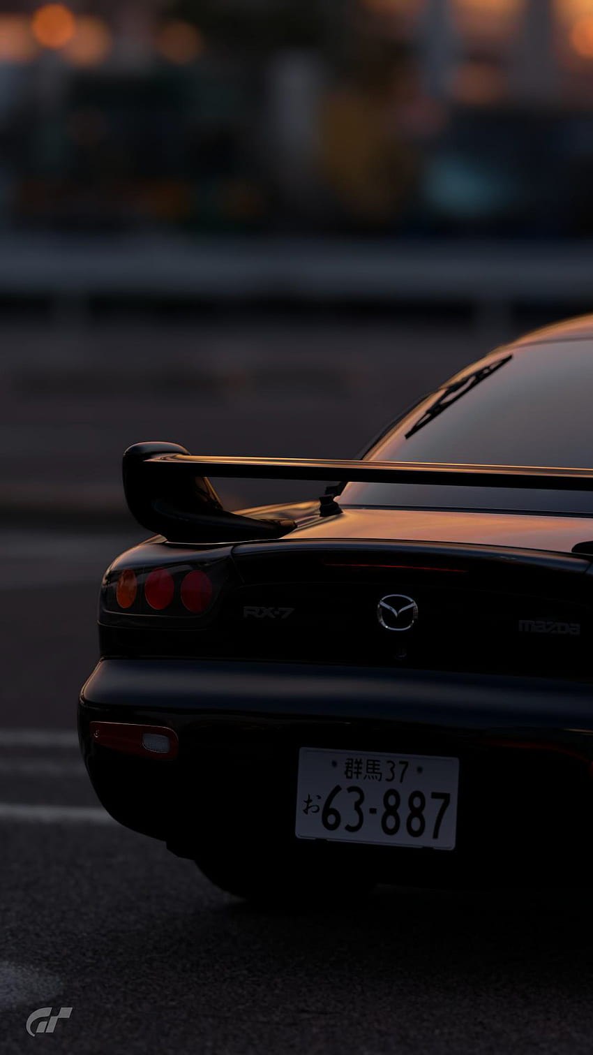 Mazda Rx7, automotive lighting, automotive parking light, jdm, mazdarx7, japonic, makina HD phone wallpaper