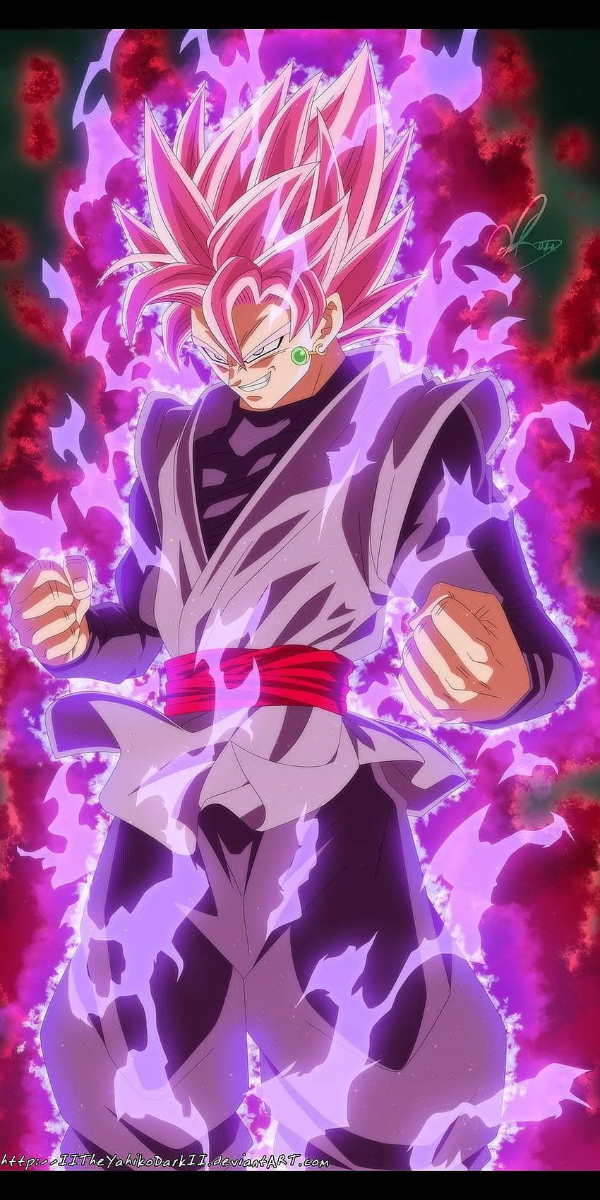 Super Saiyan Rose Goku Black. Dragon Ball Z. Goku, Goku Black SSJ Rose Sfondo del telefono HD