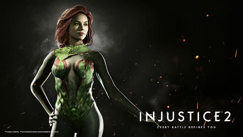 Injustice 2 Poison Ivy, libros, videojuegos, animes, cómics fondo de pantalla