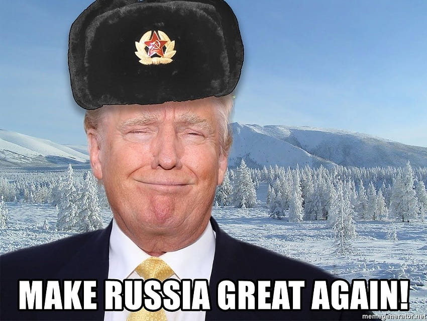 ¡Haz que Rusia vuelva a ser grande! - Camarada Trump, Memes rusos fondo de pantalla