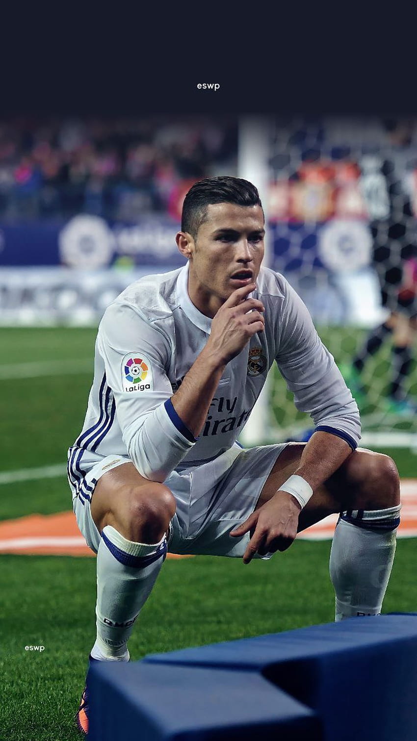 Ronaldo, sports uniform, real madrid, sports equipment, suii, cr7, Cristiano HD phone wallpaper