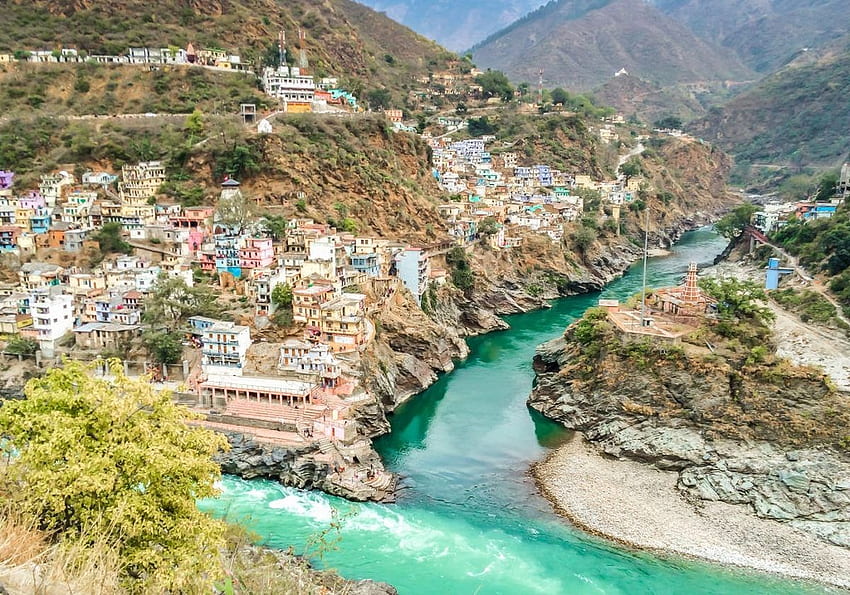 봉쇄 후 강가 강물은 이제 리시케시와 하리드와르에서도 마실 수 있습니다. 강, Haridwar, Uttarakhand 예술 HD 월페이퍼