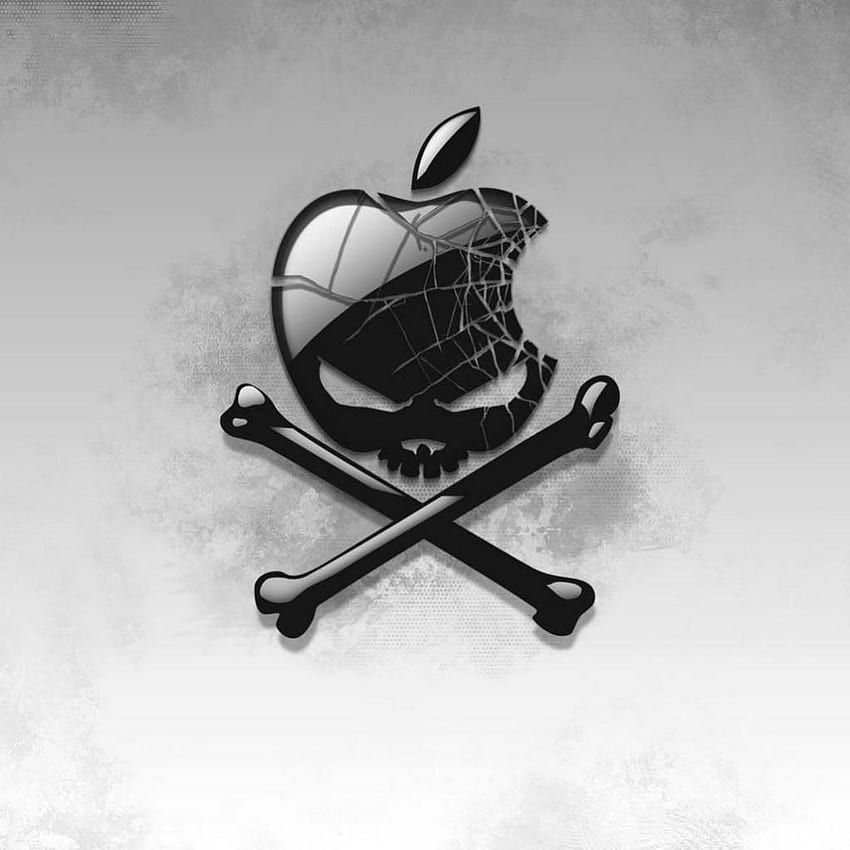 แอปเปิ้ล..แอปเปิ้ลแตก :) Skull , Apple , Skull , โลโก้ Skull Apple วอลล์เปเปอร์โทรศัพท์ HD