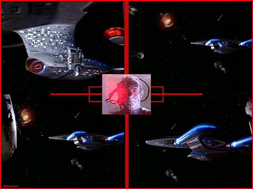 Friedhof, Borg, Wolf 359, Star Trek die nächste Generation, Locutus HD-Hintergrundbild