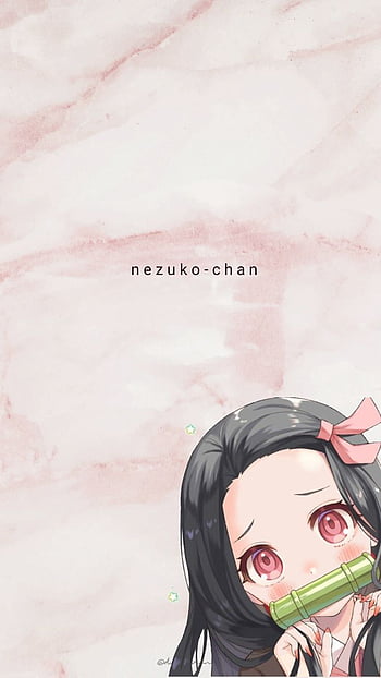 Nezuko-chan, anime, kawai, HD phone wallpaper