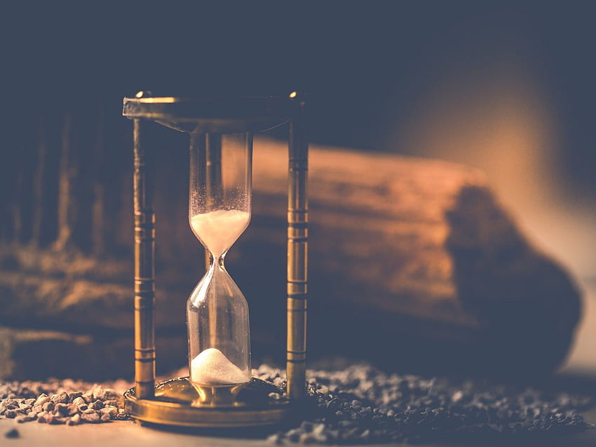 Sand hourglass, time counter ,, Sand Clock HD wallpaper