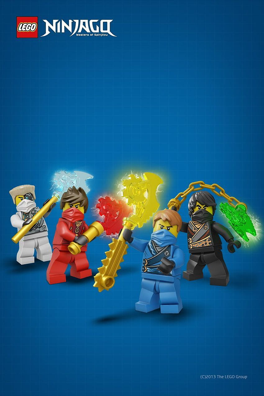 Lego-Ninjago HD-Handy-Hintergrundbild