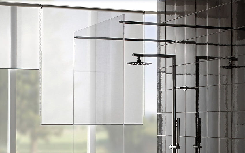 Glass, Tile, Shower Room HD wallpaper