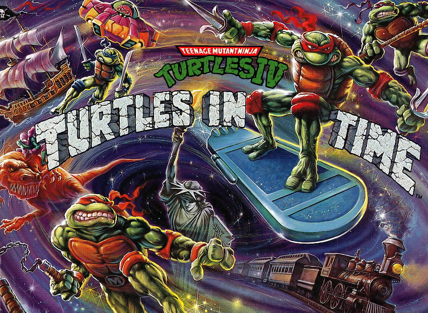 비디오 게임 Teenage Mutant Ninja Turtles Iv Turtles In Time [], 모바일 및 태블릿용. 컴퓨터용 TMNT를 살펴보세요. 티엠티 , 티엠티 2012 HD 월페이퍼